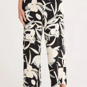 Elastic Leg Printed Pant